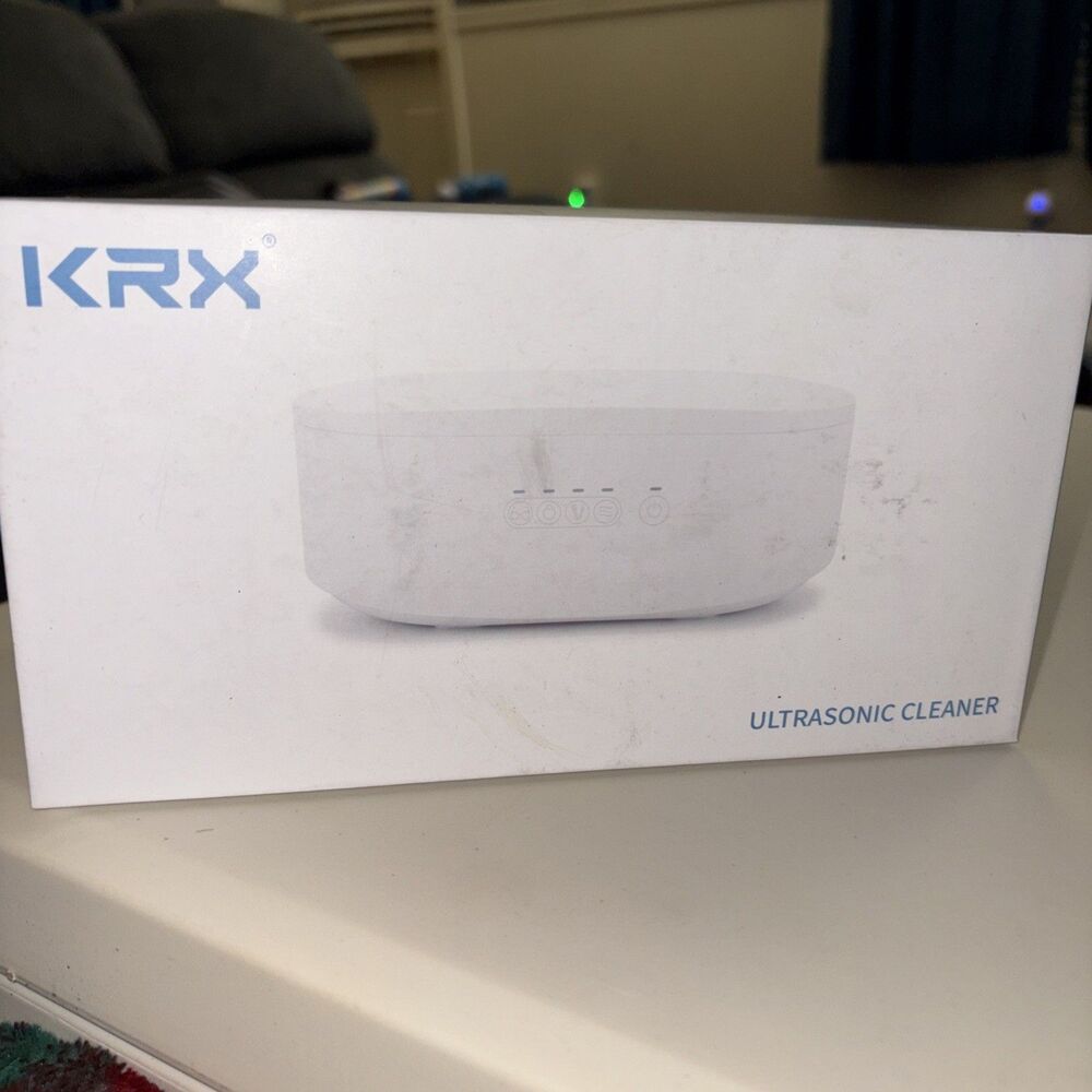 KRX Ultrasonic Jewelry Cleaner New In Box